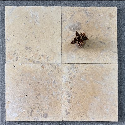 Paver tat-Travertina tal-Kulur Beige JR-068