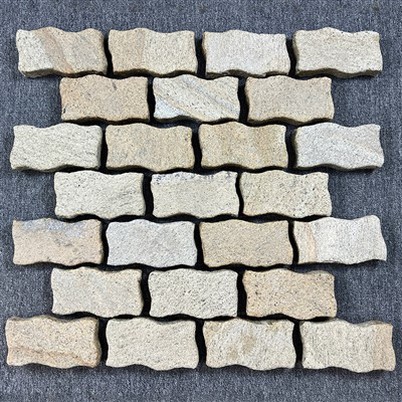 Pavimenti tal-ġebel taċ-ċagħaq Paviment tal-granit beige JRCP-054